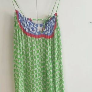 Camilla Franks Beach House Printed Drawstring Dress Kaftan One Size $4 EXPRESS
